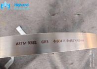 Σφυρηλατημένα F-3 άνευ ραφής κυλημένα δαχτυλίδια δαχτυλιδιών ASTM B381 Gr3 τιτανίου