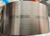 Zr 60702 άνευ ραφής κυλημένα δαχτυλίδια δαχτυλιδιών ASTM B550 σφυρηλατημένων κομματιών ζιρκονίου